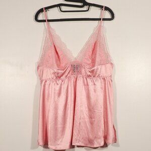 Victoria's Secret Pink Satin & Lace Camisole
